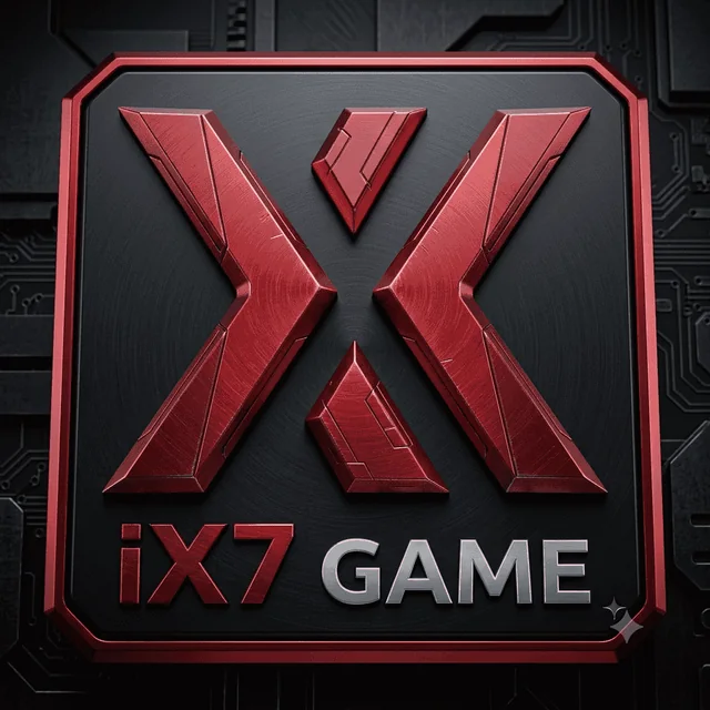 IX7 Game metallic red app artwork